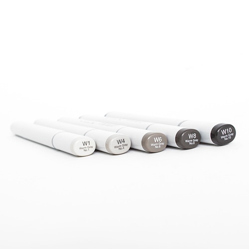 Copic, Markers, Art & School, Replaceable nibs, Refillable ink, 55194